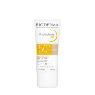 Солнцезащитный тонирующий крем для реактивной кожи лица SPF 50+ Photoderm A