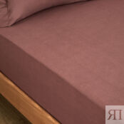 Простыня на резинке Russet Brown CozyHome фото 2