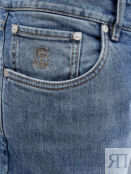 Классические джинсы с пятью карманами из денима делаве BRUNELLO CUCINELLI
