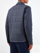 Двусторонняя куртка из плотной шерсти, кашемира и нейлона CANALI