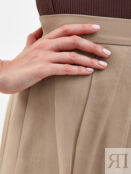 Легкая юбка BRUNELLO CUCINELLI Paneled из плиссированного шелка Crispy