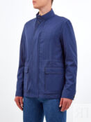 Куртка из тонкой шерстяной ткани с обработкой Impeccabile CANALI