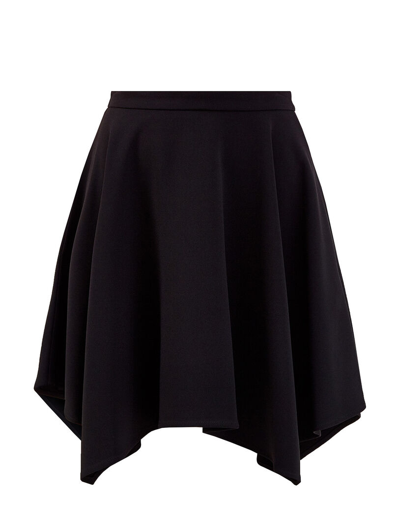 Асимметричная юбка-мини с прорезными карманами STELLA McCARTNEY