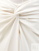 Элегантная юбка из струящегося шелка и ацетата со сборкой BRUNELLO CUCINELL