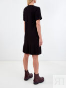 Платье-футболка из эластичного трикотажа с принтом REDVALENTINO