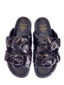 Кожаные шлепанцы Atelier Shoes с декором ручной работы VALENTINO GARAVANI