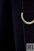 Джемпер из кашемира с декоративной лентой и D-кольцом LORENA ANTONIAZZI