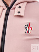 Толстовка из эластичного флиса с логотипом бренда MONCLER