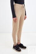 Кашемировые брюки-джоггеры с цепочкой Мониль BRUNELLO CUCINELLI
