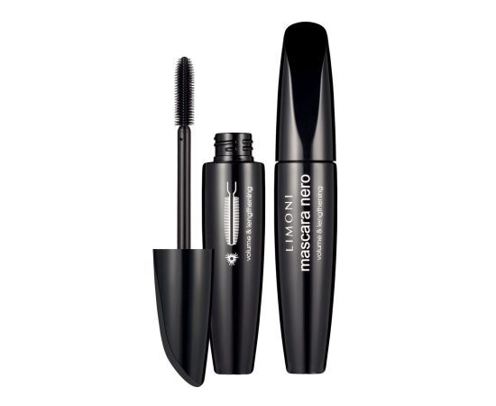 LIMONI Тушь супер объем и удлинение "Mascara Nero" тон 01 black (01 Black) фото 1