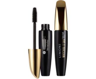 LIMONI Тушь эффект накладных ресниц "Mascara D'oro" тон 01 black" NEW