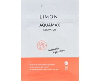 LIMONI Патчи для век увлажняющие Aqumax Eye Patch 30pcs