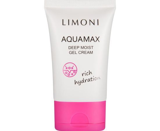 LIMONI Глубокоувлажняющий гель-крем для лица AQUAMAX DEEP MOIST GEL CREAM фото 1