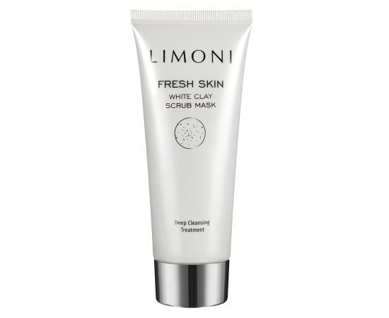 LIMONI Маска-скраб с белой глиной White Clay Scrub Mask 100 ml фото 1