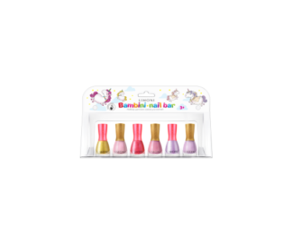 LIMONI Набор №24 Bambini Nail Bar (лак 2,4,6,10,11,12)