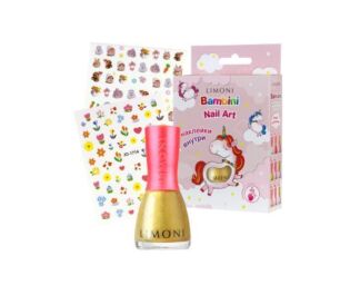 LIMONI Набор №26 Bambini Nail Art (лак 2, наклейки 1423, 1731)