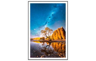 Постер «Млечный Путь над деревом» (57 х 84 см) Ангстрем