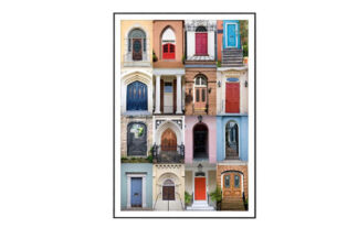 Постер «Парадные двери разных домов» (67 х 47 см) Ангстрем