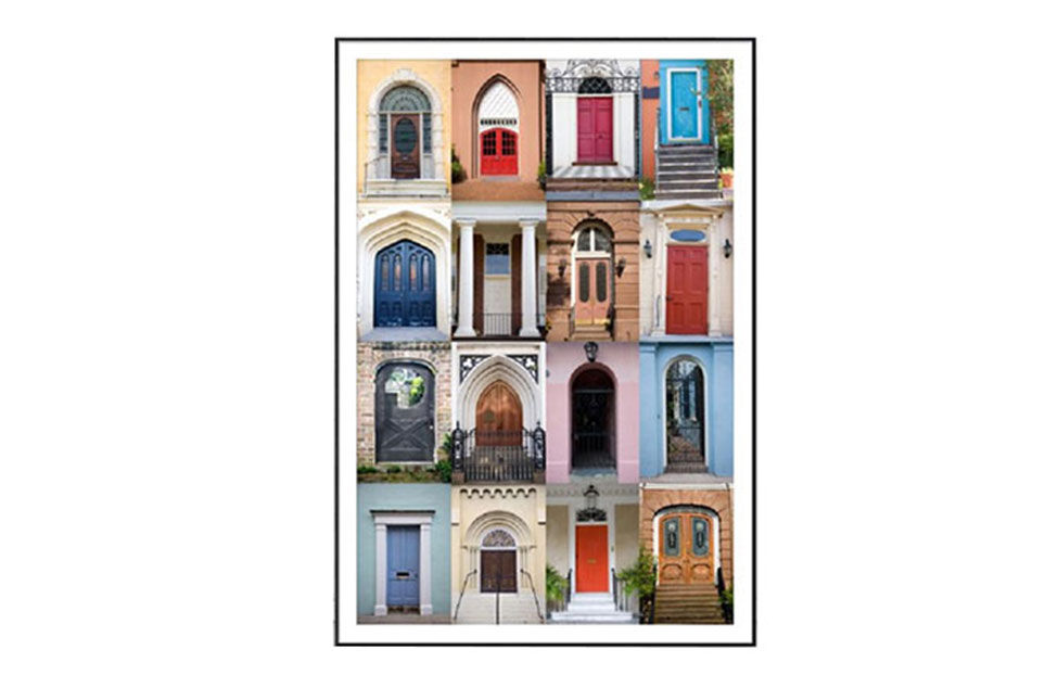 Постер «Парадные двери разных домов» (97 х 67 см) Ангстрем