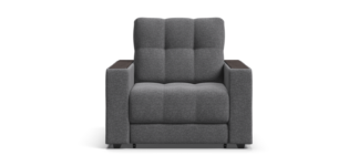 Кресло-кровать BOSS рогожка Malmo серый