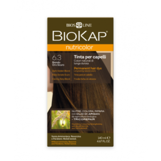 Тон 6.3 темно-золотистый блондин Краска для волос Nutricolor Biokap