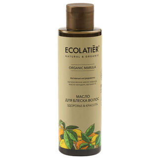 ECOLATIER GREEN Масло для блеска волос Здоровье & Красота ORGANIC MARULA, 2