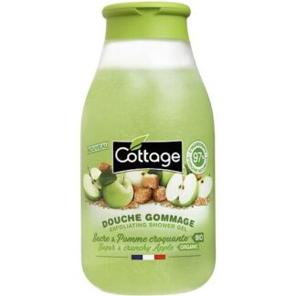 COTTAGE Гель-гоммаж для душа Exfoliating Shower Gel – SUGAR& CRUNCHY APPLE