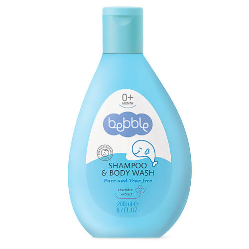 BEBBLE Шампунь для волос и тела детский Shampoo & Body Wash 0+ 200.0 MPL017083 фото 1