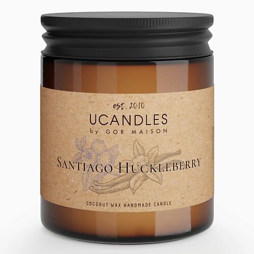 UCANDLES Свеча Santiago Huckleberry Chez Maman 46 MPL102321 фото 1