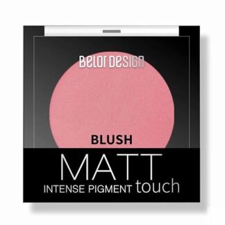 BELOR DESIGN Румяна для лица Matt Touch Тон 201 Лососевый