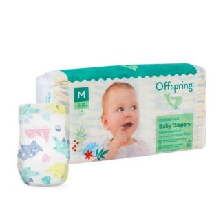 OFFSPRING Подгузники, M 6-10 кг Динозавры