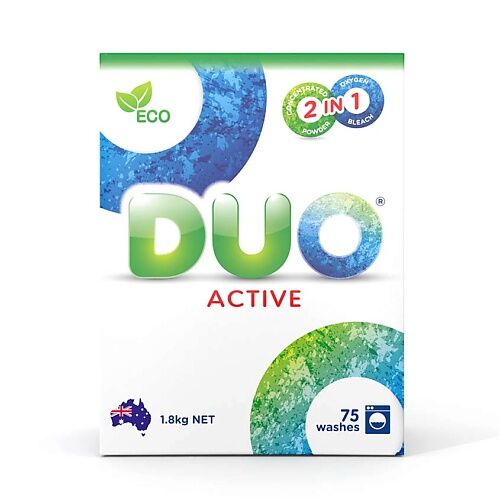 DUO Active Стиральный порошок для стирки белого и цветного белья MPL037334 фото 1