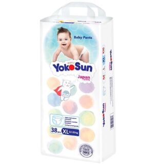 YOKOSUN Подгузники-Трусики XL (12-20 кг), 38 шт.