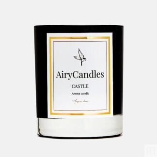 AIRYCANDLES Свеча ароматическая CASTLE Black Edition с деревянным фитилем