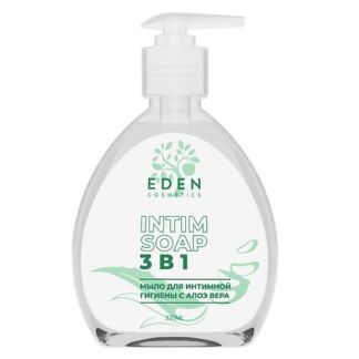 EDEN Мыло для интимной гигиены 3в1 с Алоэ вера