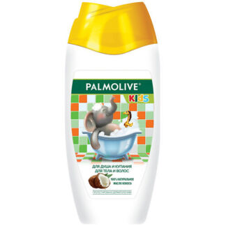 PALMOLIVE Kids гель для душа и купания для тела и волос с кокосом