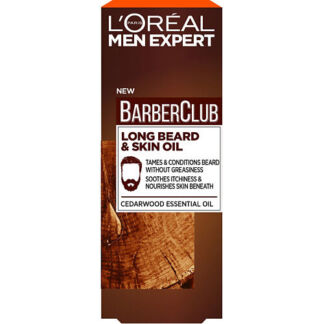 L'OREAL PARIS Men Expert Barber Club Гель-масло для длинной бороды, смягчаю