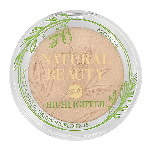 BELL Хайлайтер NATURAL BEAUTY NATURAL BEAUTY HIGHLIGHTER тон pure light MPL026349 фото 1