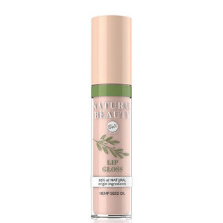 Блеск для губ NATURAL BEAUTY NATURAL BEAUTY LIP GLOSS nude gloss увлажняющи