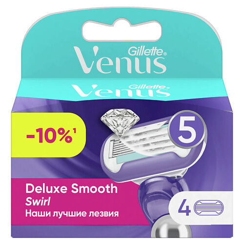 GILLETTE Сменные кассеты для бритья VENUS Swirl GIL534252 фото 1