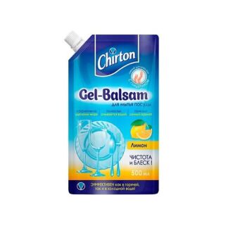 CHIRTON Гель-бальзам для мытья посуды "Лимон" 500.0