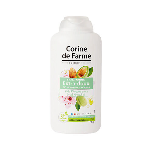 CORINE DE FARME Шампунь мягкий с Маслом Миндаля Shampoo Extra Gentle Sweet CDF040935 фото 1