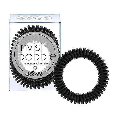 INVISIBOBBLE Резинка-браслет для волос invisibobble SLIM True Black INV003094 фото 1