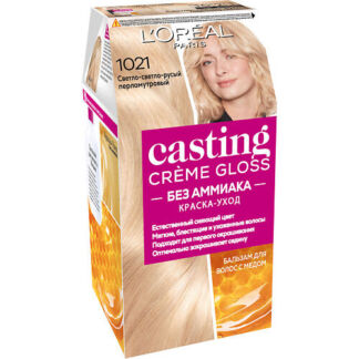 L'ORÉAL PARIS Стойкая краска-уход для волос "Casting Creme Gloss" без аммиа