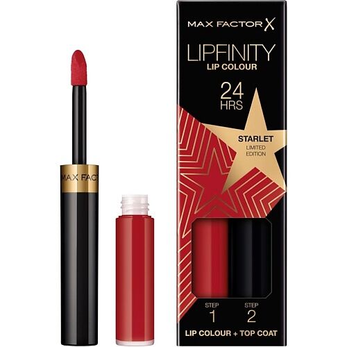 MAX FACTOR Стойкая губная помада и увлажняющий блеск Lipfinity Lip Colour MFX044224 фото 1