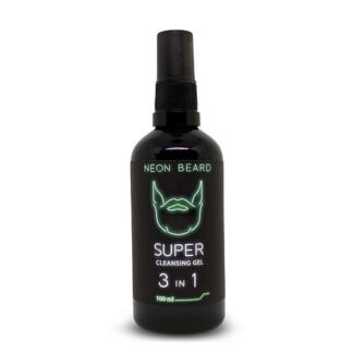 NEON BEARD Супер-очищающий гель для лица и бороды GREEN NEON - Экзотическая