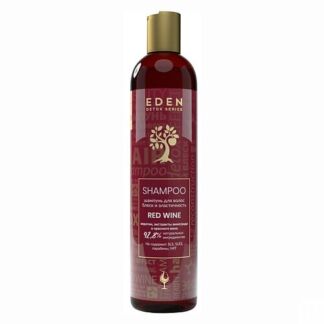 EDEN DETOX Шампунь для волос уплотняющий с кератином и аминокислотами Red W