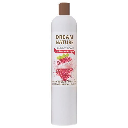 DREAM NATURE Гель для душа "Клубничный смузи" 400.0 MPL012009 фото 1