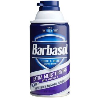 BARBASOL Крем-пена для бритья увлажняющая Extra Moisturizing Shaving Cream