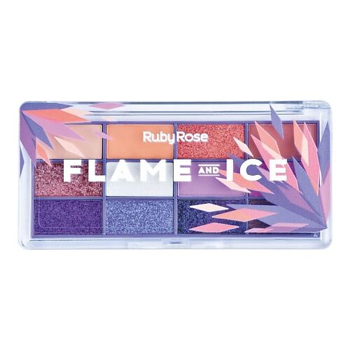 RUBY ROSE Палетка теней для век Flame and ice MPL061601 фото 1